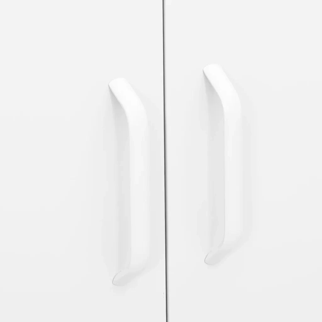 Armadietto Bianco 80x35x101,5 cm in Acciaio 336170