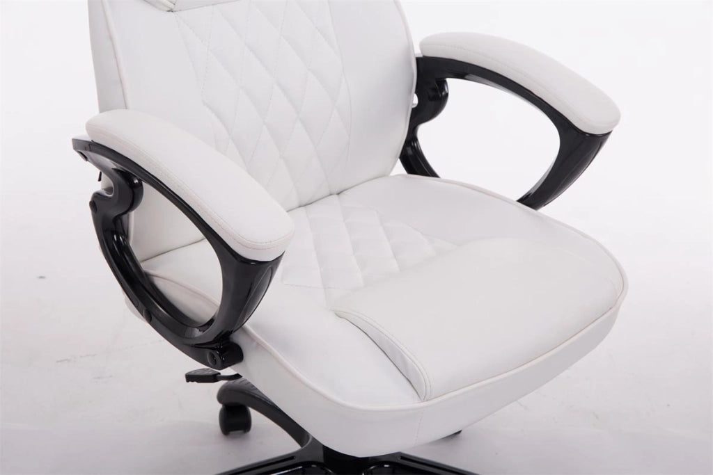 Sedia gaming BIG XXX in similpelle bianco