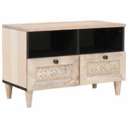 Mobile TV con cassetto-Credenza per TV Bianco 70 x 33 x 46 cm Legno multistrato 313128