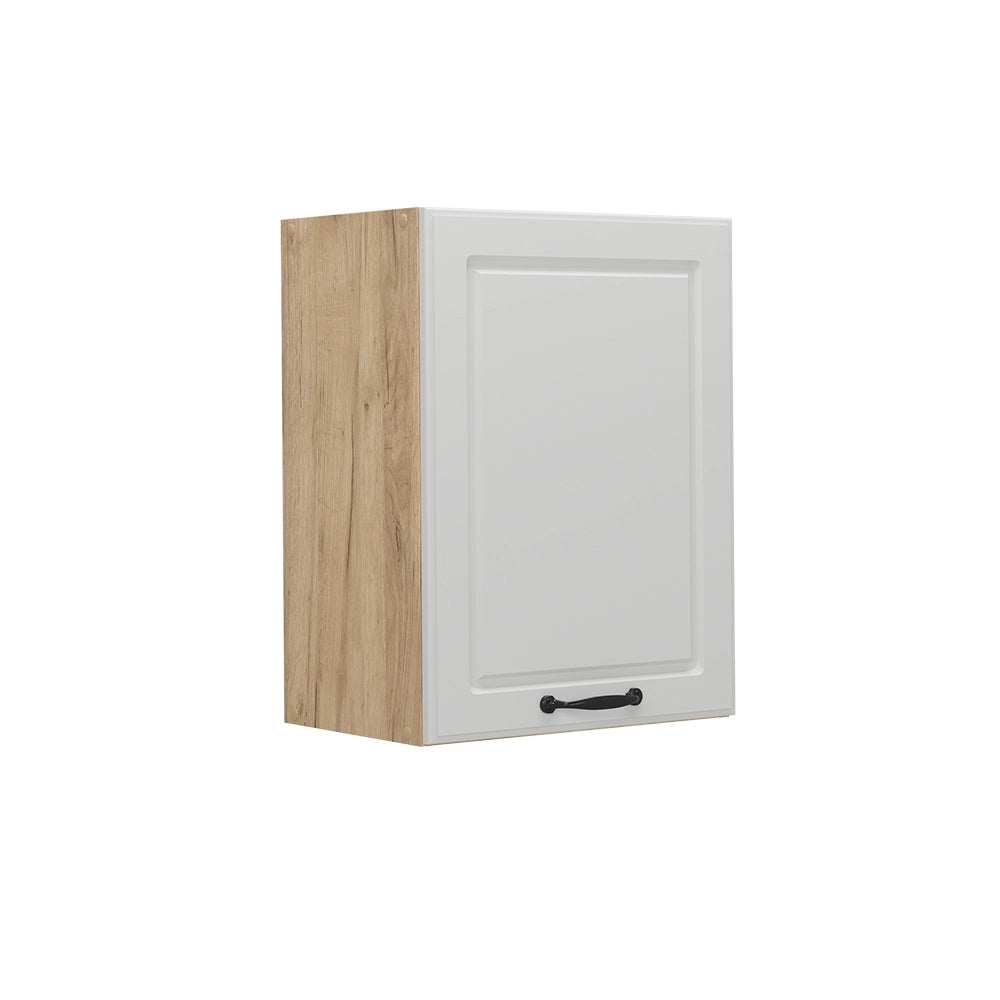 Pensile da cucina R-Line Bianco rustico/Rovere dorato 45 cm Vicco