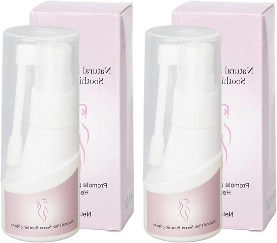 Spray Intimo per Donne - Cura e Protezione - 2-Pack 30 ml - Spray per il Corpo Femminile - Riduce Odore e Prurito