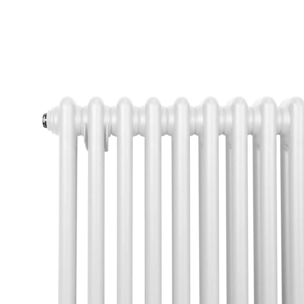 Termosifone Radiatore a 2 colonne per riscaldamento centralizzato verticale Bianco 180x20cm