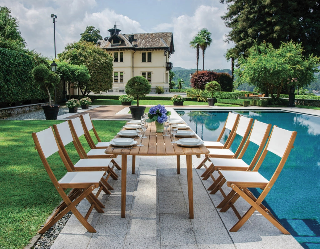 Cheonda - Tavolo donoratico In acacia allungabile 180/240X90 Greenwood