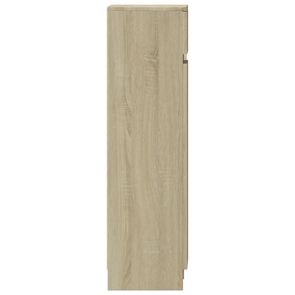 Scarpiera-Scaffale per scarpe Rovere Sonoma 100,5x28x100 cm in Legno Multistrato
