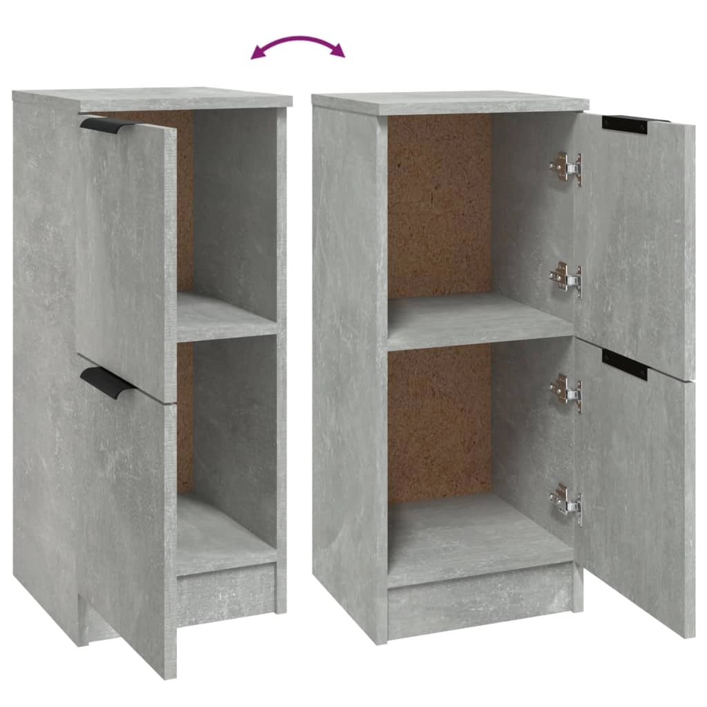 Buffet credenza cassettiera armadio mobile contenitore organizer per cucina soggiorno salotto 30 x 30 x 70 cm legno ingegnerizzato grigio 02_0031858