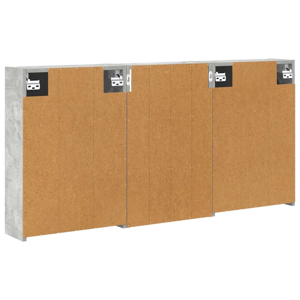 Set di Armadi da Bagno 3 pz 126 x 16 x 62.5 cm 3403827