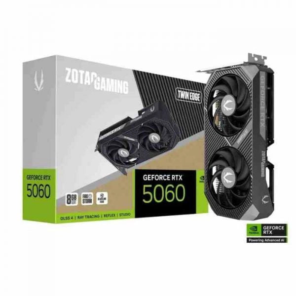 SCHEDA VIDEO GEFORCE GAMING RTX 5060 8 GB TWIN EDGE GDDR7 (ZT-B5060...