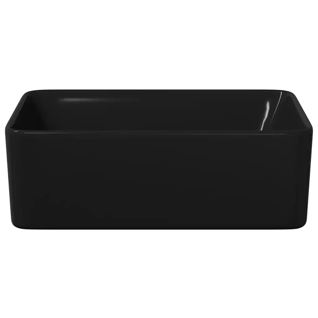 Lavandino-Lavello 40x30x13 cm in Ceramica Nero