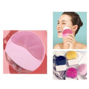 Trade Shop - Spugna Spugnetta Per Crema Viso Con Dosatore Cura Corpo Donna Pulizia Scrab -