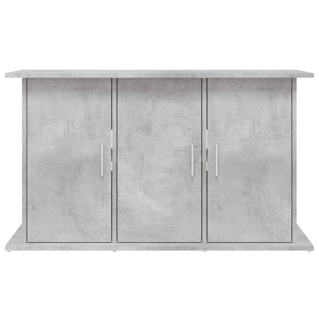 Base per mobiletto per acquario 101 x 41 x 58 cm legno ingegnerizzato grigio 02_0045043