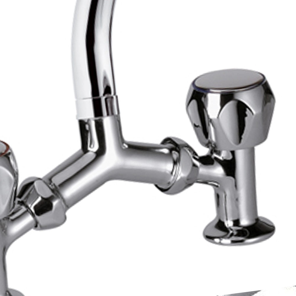 Rubinetto a ponte con canna a c serie 1000 2000 remer