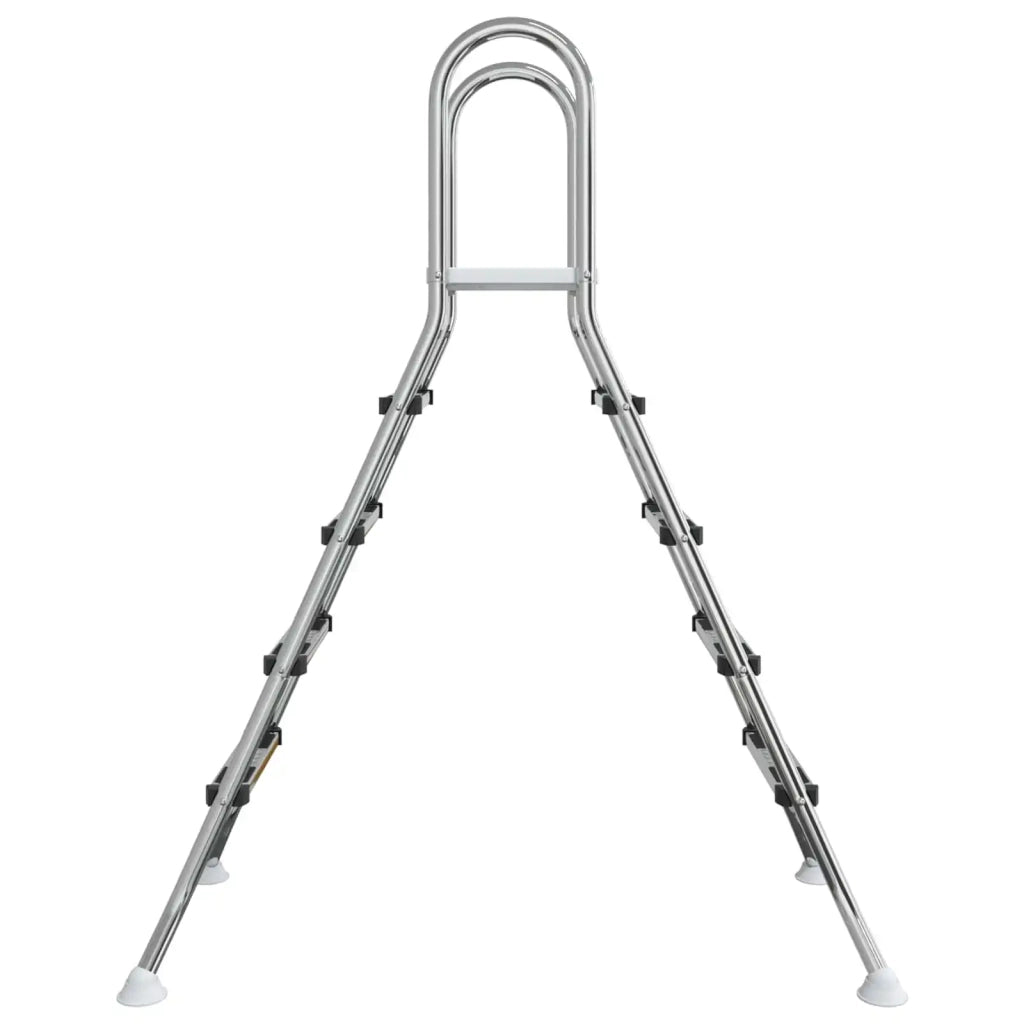 Scala per piscina fuori terra 195 x 150 cm 4-Gradino 42032423