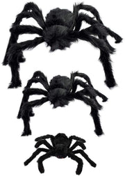 Set di Plush Spine di 3 - Decorazione di Halloween - Decorazioni Arricciolate - Requisiti di Casa Spettrale - Dimensioni Varie - Occhi Spaventosi - Decorazione di Halloween