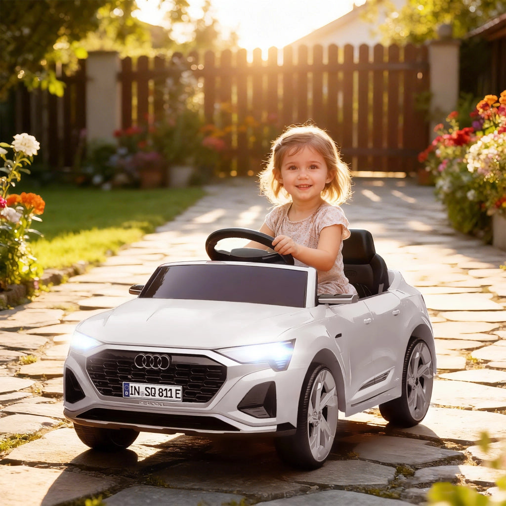 Auto Bambini Elettrica Audi Q8 12V ¨C Minimal ¨C Bianco