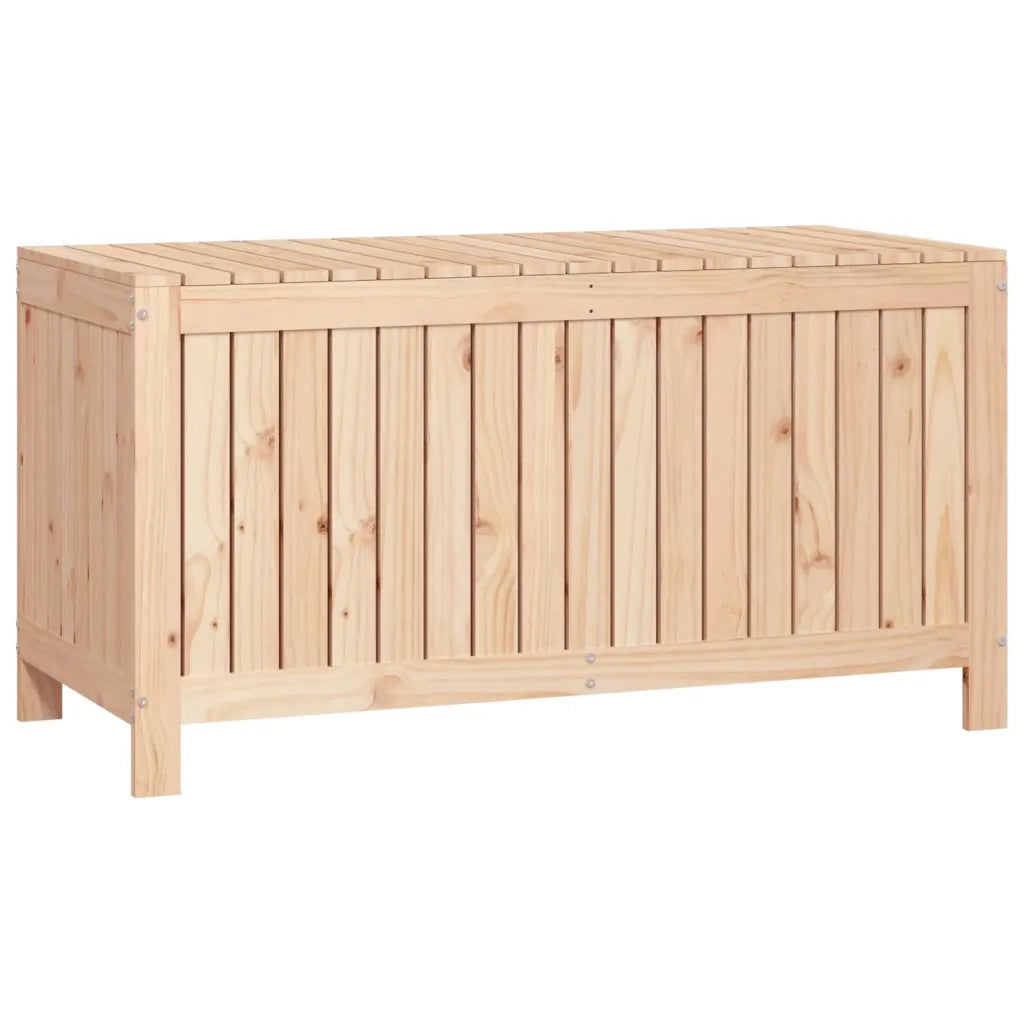 Contenitore da Giardino 121x55x64 cm in Legno Massello di Pino CFW4509464