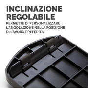 Mousepad c/poggiapolsi regolabile - 9374001