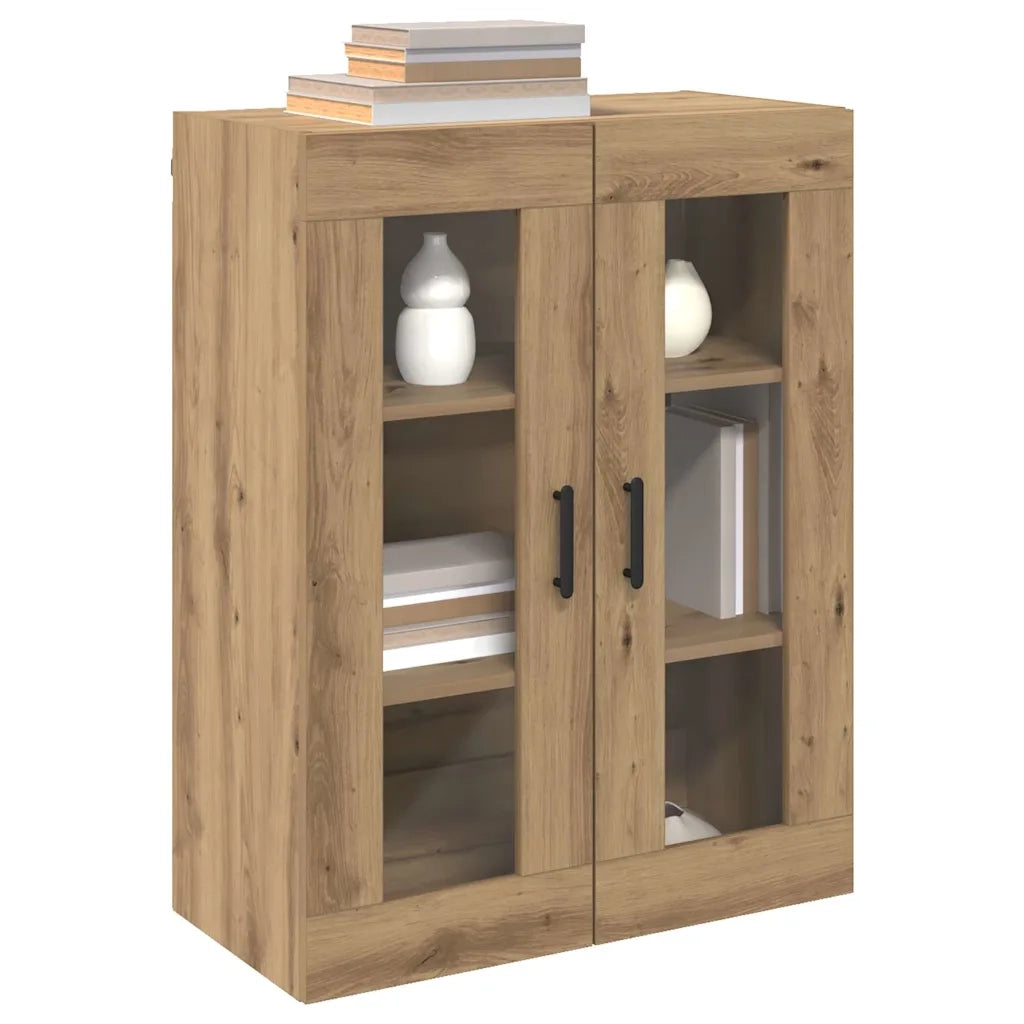 Armadi da Muro 2 pcs rovere artigianale 69,5 x 34 x 90 cm