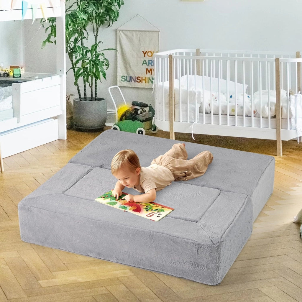 Divano Modulare per Bambini, 4 Pezzi, Divano Letto per Bambini in Schiuma, Poltrone per Bambini per Stanze da Gioco, Camere da Letto, Soggiorno