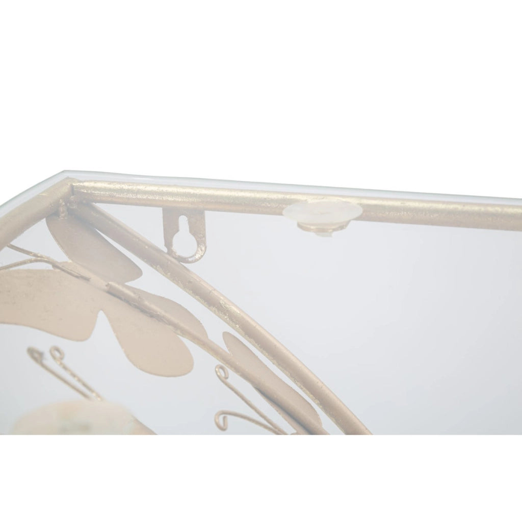 Mensola Farfalla 19, Oro, Metallo, 44,5x24,5x34,5 cm
