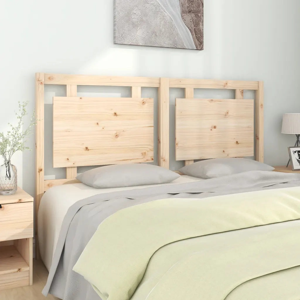 Testiera | Testata per Letto 155,5x4x100 cm in Legno Massello di Pino