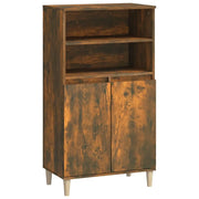Buffet credenza cassettiera armadio mobile contenitore organizer cucina soggiorno salotto alto 60 x 36 x 110 cm legno ingegnerizzato marrone 02_0033374