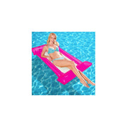 Trade Shop - Amaca Materassino Gonfiabile Relax Mare Spiaggia Piscina Fondo A Rete 2 Colori -