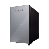 SOGO Cantinetta Vino 8 Bottiglie 23L con Ripiani Cromati e Display LED Touch