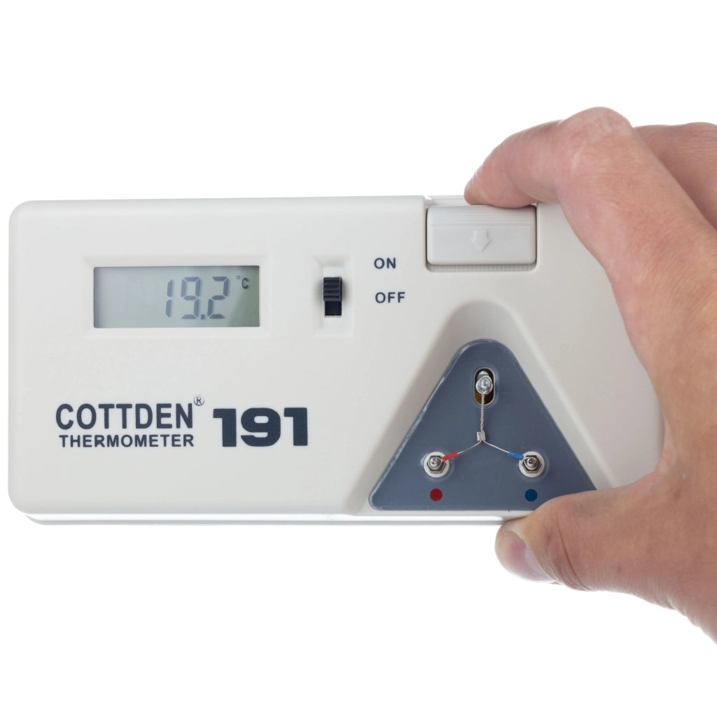 Misuratore di Temperatura Punta 191 – Alta Precisione, Display LCD, Termocoppia Tipo K | Gamma 0-600°C