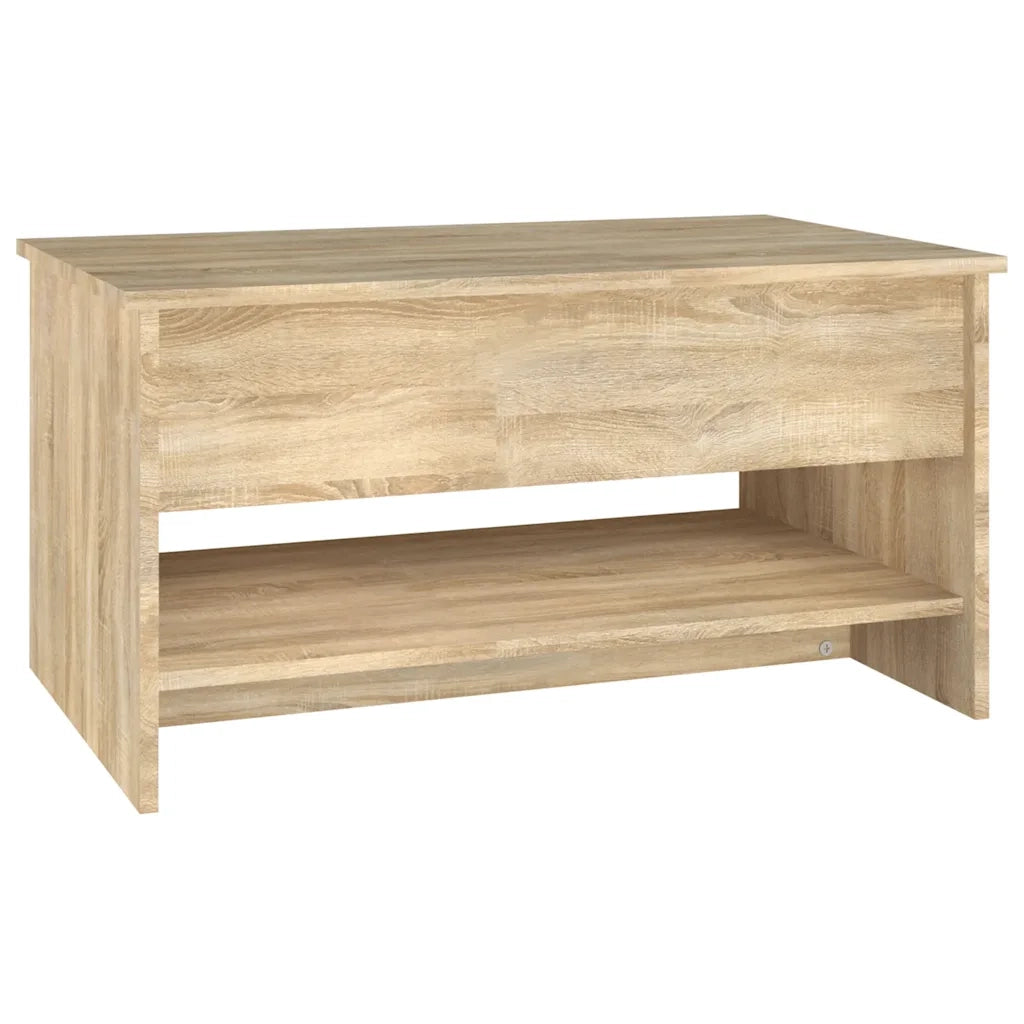 Tavolino da Salotto Rovere Sonoma 80x50x40 cm Legno Multistrato 809659