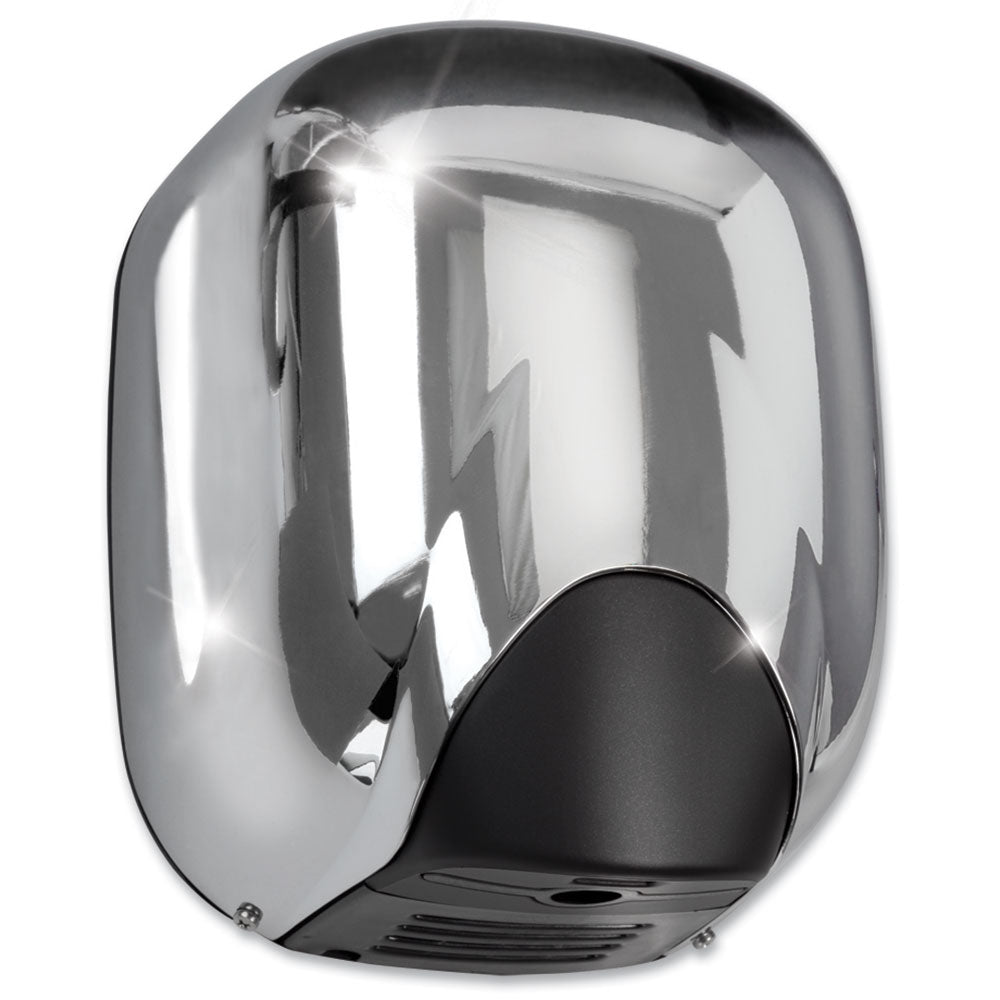 Asciugamani Elettrico con Fotocellula 1100W Vama Ecostream LF Alluminio Cromato