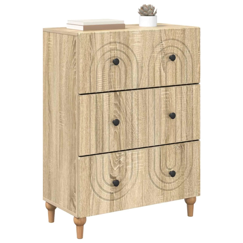Mobile con Cassetti Rovere Sonoma 66 x 34,5 x 90 cm 894147