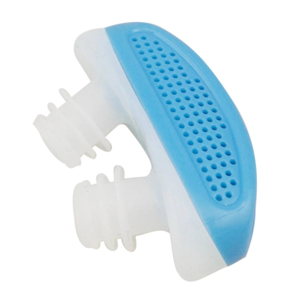 Trade Shop - Dispositivo 2in1 Purificatore Aria Per Smettere Di Russare Apnea Rimedio Notte -