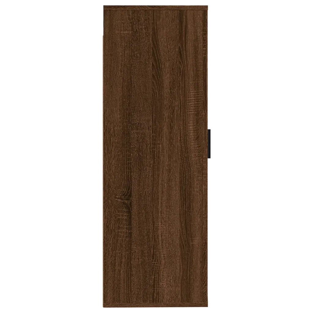 Mobile TV a Parete | Armadietto TV | Mobile Porta TV Rovere Marrone 40x34,5x100 cm