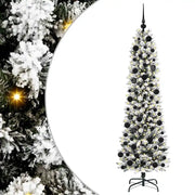 Albero di Natale | Decorazioni natalizie artificiale con 300 LED Bianco 180 cm