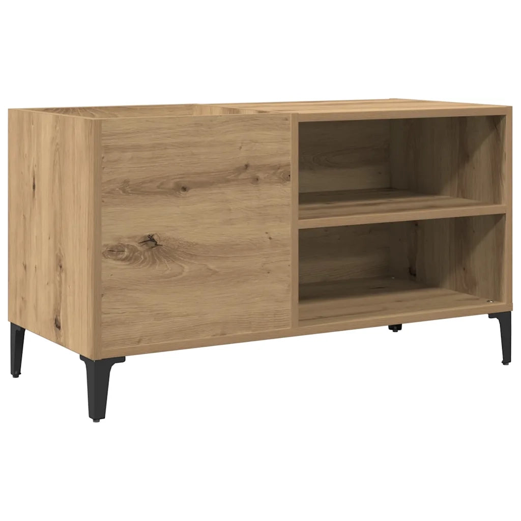 Mobile Porta Dischi Rovere Artigianale 84,5x38x48cm Multistrato CFW6855714