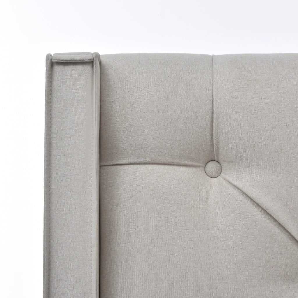 Letto Contenitore Matrimoniale 140×200 cm con Ampio Vano e Testiera Imbottita; senza Materasso