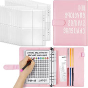 Cassetto di Risparmio - 25 Cassetto Flessibile di Libro di Risparmio per Scuola Ufficio Casa - Libro di Risparmio per la Cassetta di Risparmio