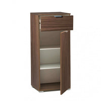 Mobiletto con 1 Anta e 1 Cassetto 45x38x103 h cm in Truciolare bilaminato Noce