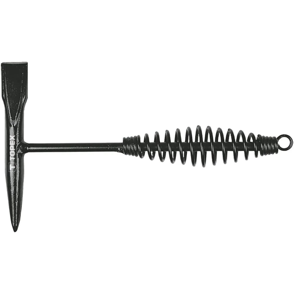 Topex 02a930 martello da saldato tore 300 g, manico metallico