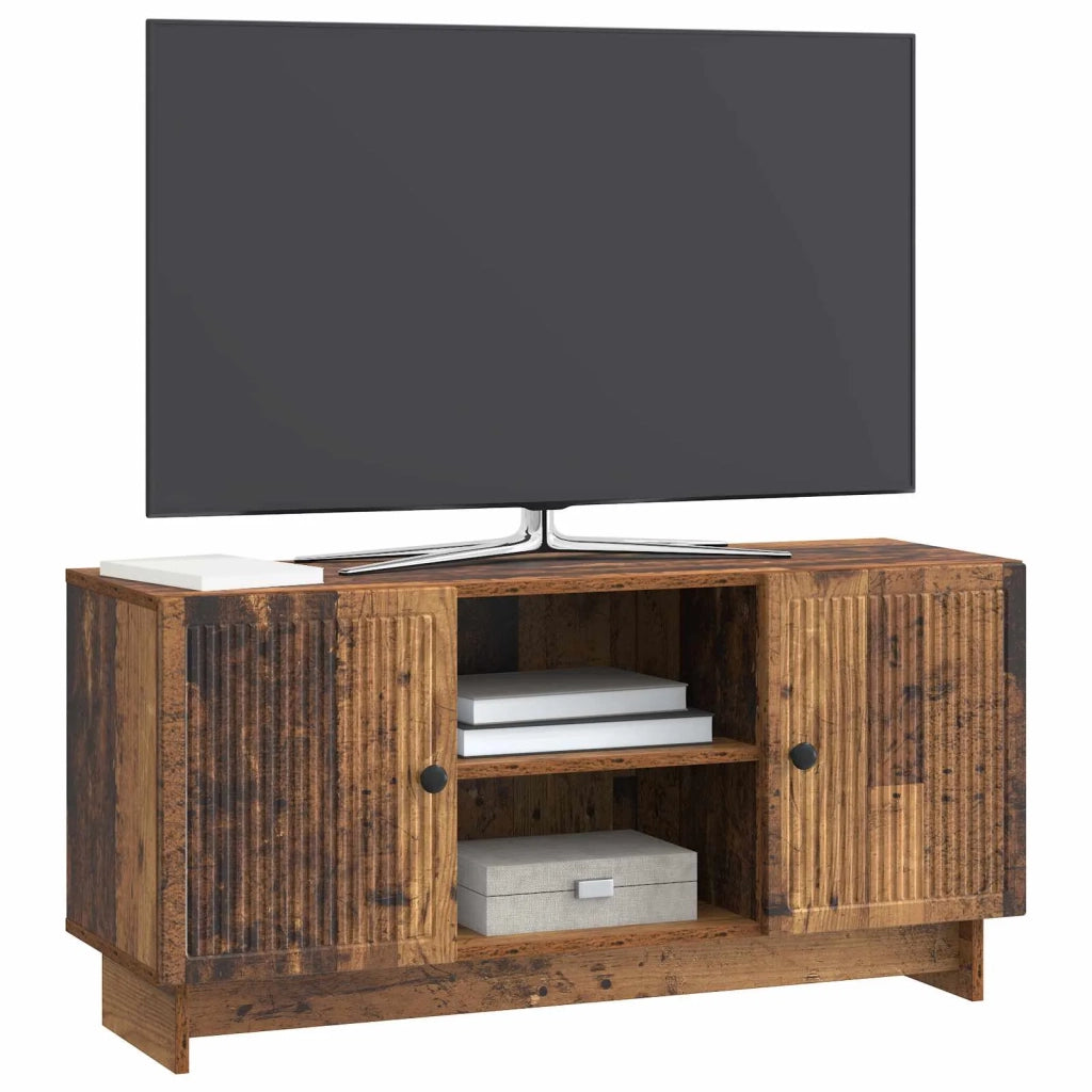 Mobile TV 102 x 34,5 x 50 cm Legno antico Legno ingegnerizzato