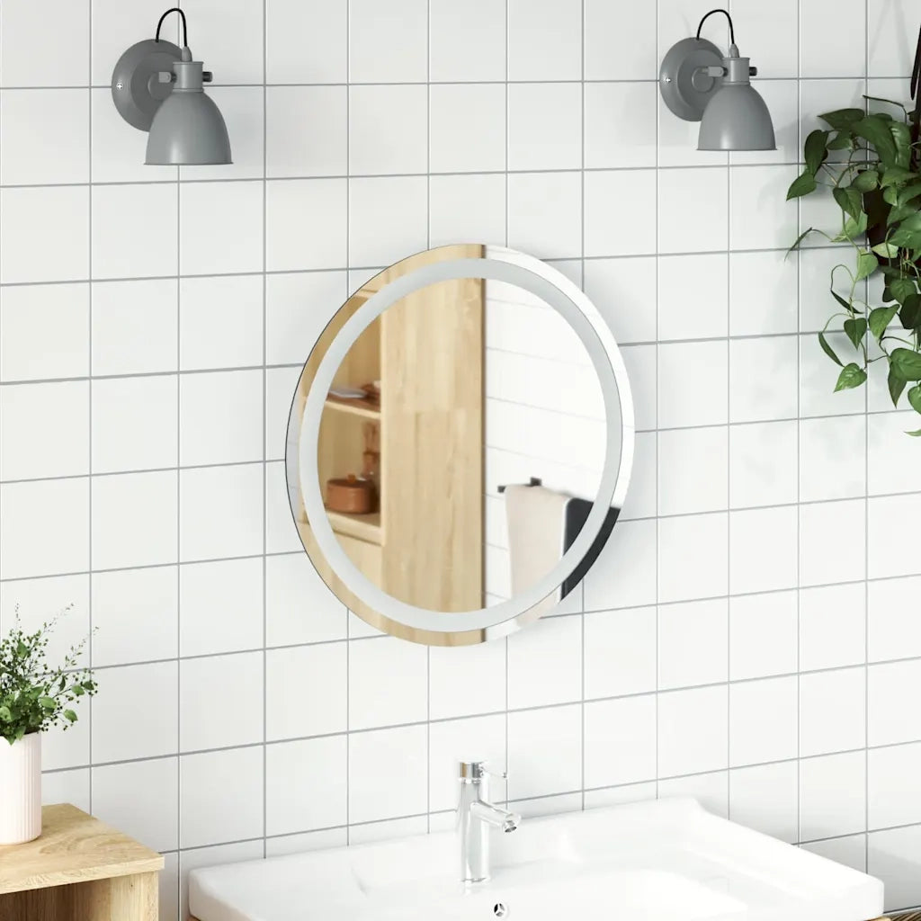 Specchio da Bagno LED 50 cm Rotondo 353278