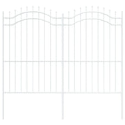 Recinzione per Giardino | Recinzione da cortile Woerden Bianco 240 x 215 cm