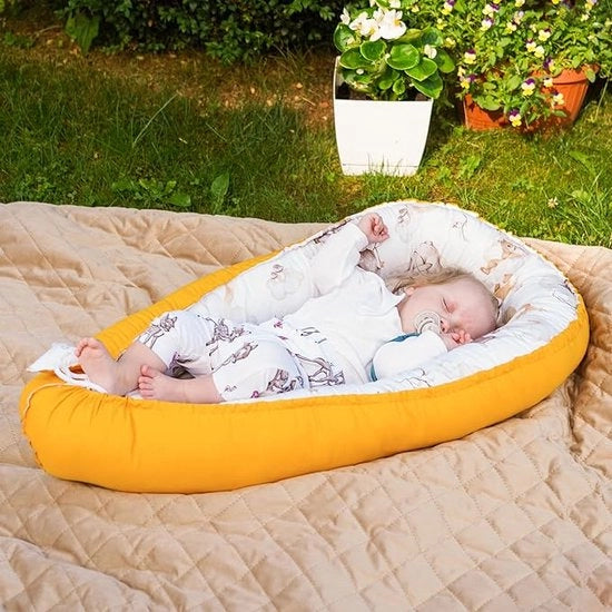 Babyculla Bumper Reiswieg 100% cotone Anti-allergico - nido per bambini \ Nido caldo per bambini