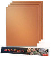 Matte antiaderente per griglia - 4 set - Resistente fino a 260 °C - Adatta per carne e verdure