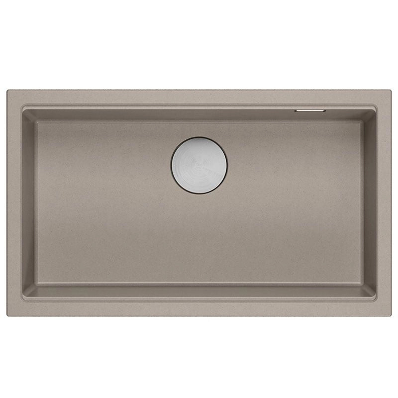 Lavello In Granito Logan 110 Beige Tappo rame spazzolato