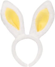 Costume accessorio per coniglio - Cappello di peluche - Orecchini rinforzati con filo - Ideale per Pasqua - Costume/Partito per festa - Aspetto carino
