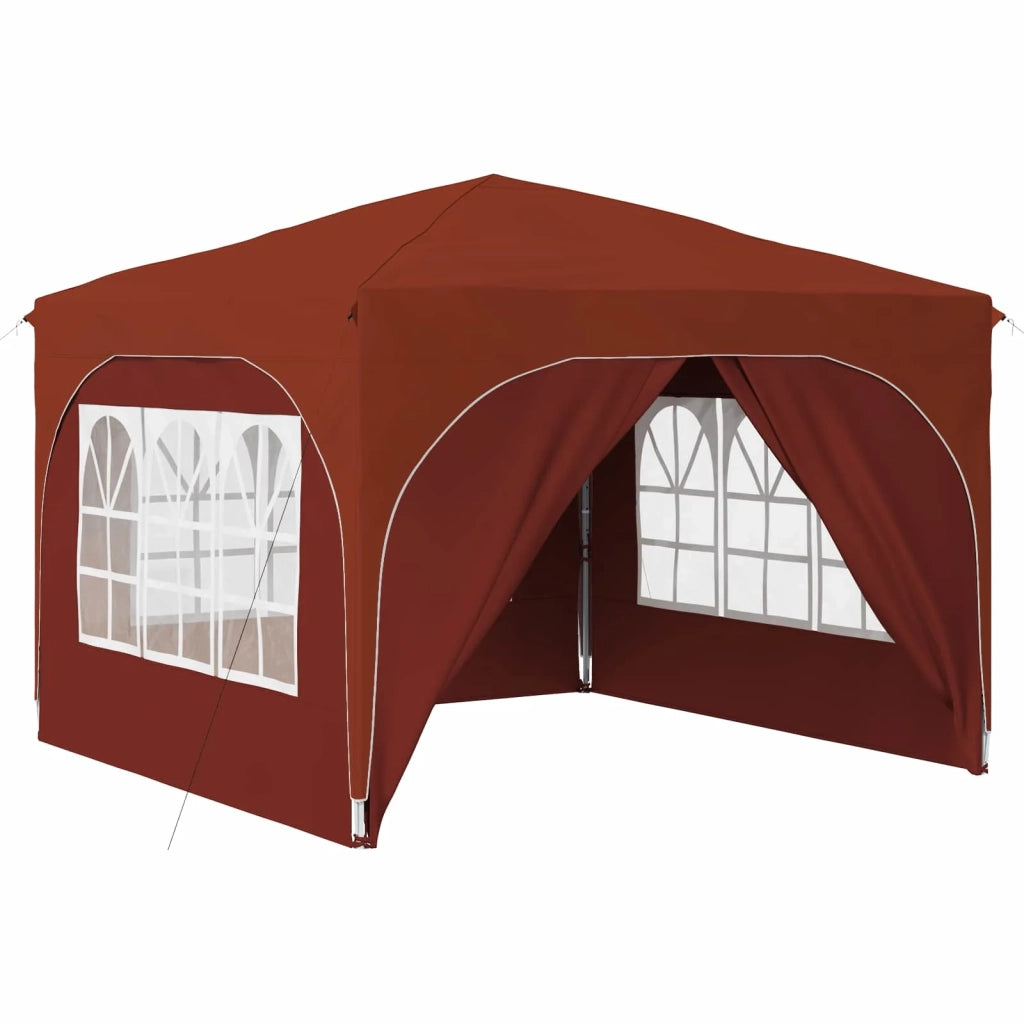 Tenda per feste a pop-up 290 x 290 x 245 cm Terracotta 42019875
