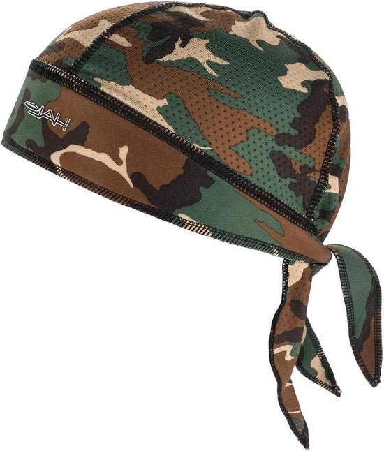 Cintura Camo Verde - Cappuccio per assorbire la transpirazione