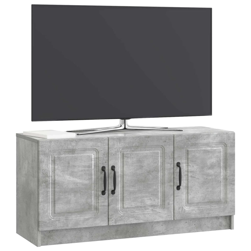 Mobile TV-Credenza per TV Grigio Cemento 99 x 34,5 x 47 cm Legno ingegnerizzato 656200