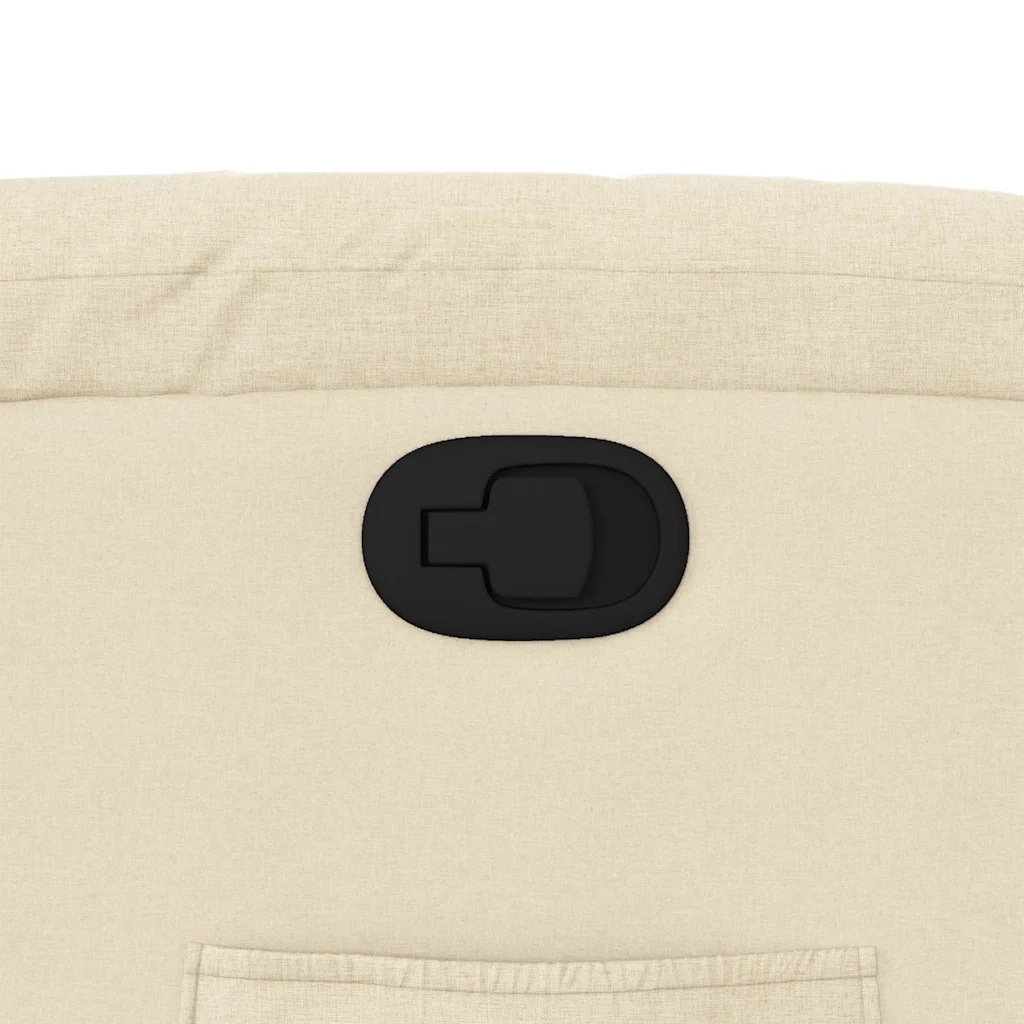 Divano Sedia-Poltrona reclinabile in tessuto color crema 648555